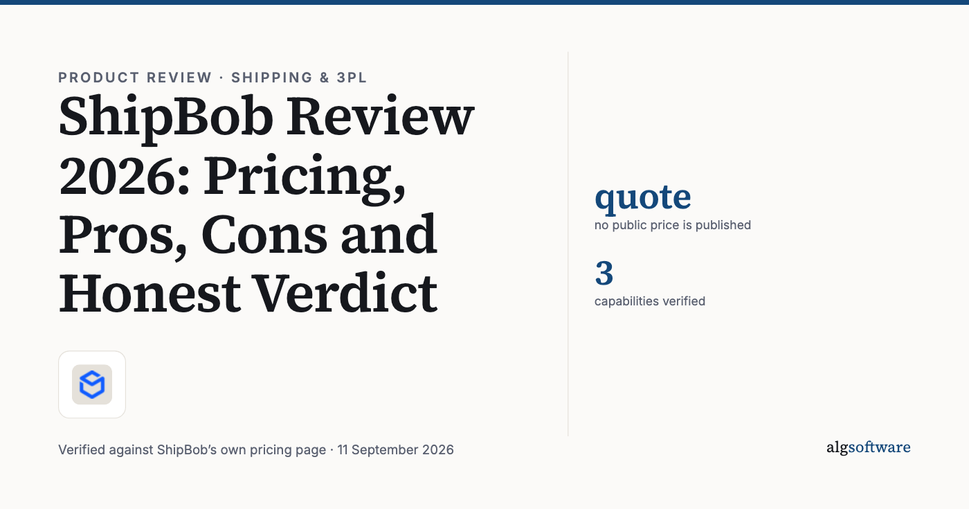 Summary card: quote, no public price is published; 3, capabilities verified.