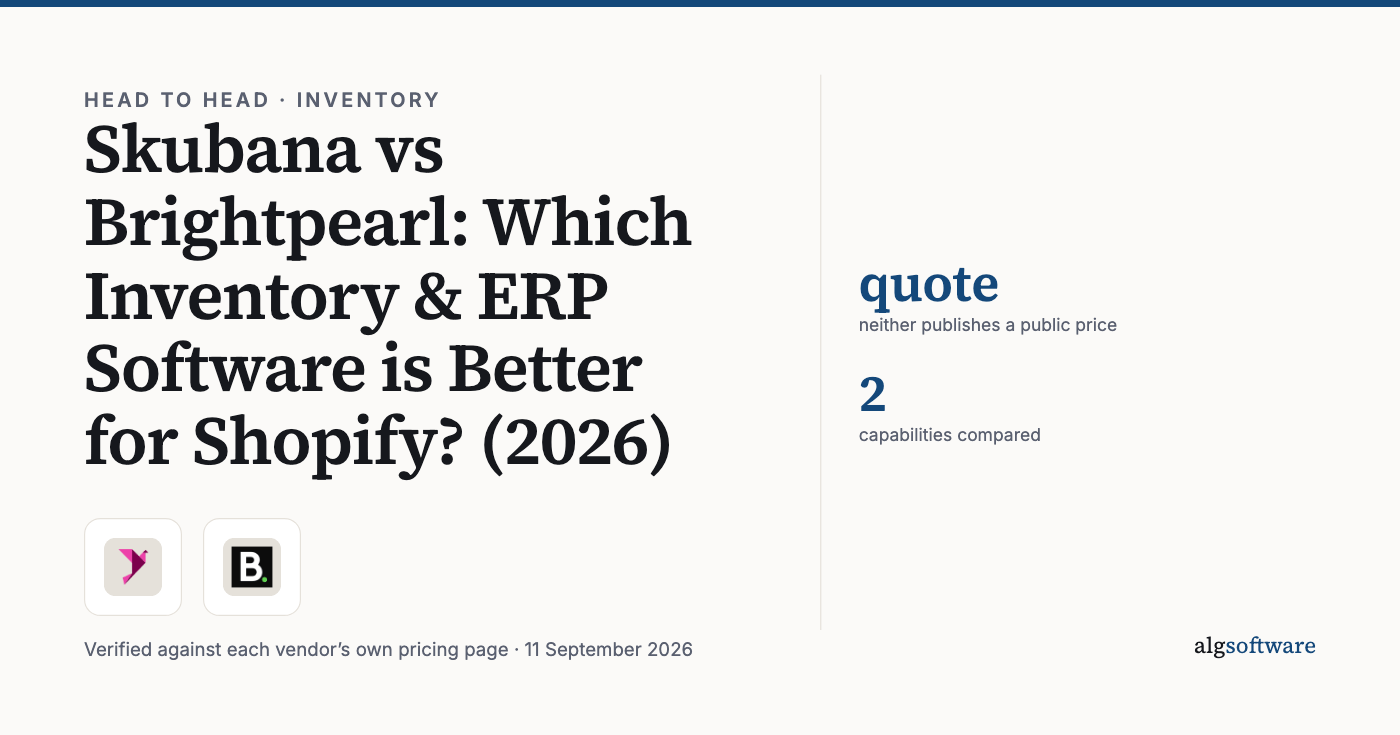 Summary card: quote, neither publishes a public price; 2, capabilities compared.